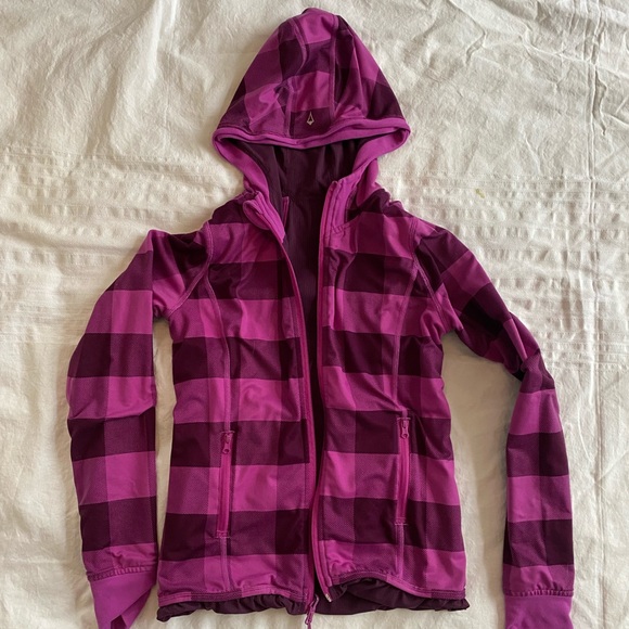 Ivivva by Lululemon Reversible Hoodie Size 10 girls - Picture 7 of 8